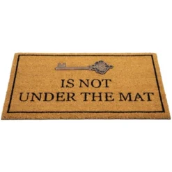 Northlight Key Is Not Under The Mat Coir Outdoor Doormat 18" X 30" -Decoration Series Shop GUEST e9a87d04 95a3 46c9 b9cc 1c7b5722c065