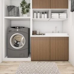 World Rug Gallery Modern Geometric Anti-Fatigue Standing Mat -Decoration Series Shop GUEST ebd4fb1e 8790 4e79 847f 0aa729e75d91