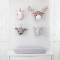 NoJo Unicorn Plush Head Wall Décor - Pink And White -Decoration Series Shop GUEST ed1cfb04 0141 4cda ae34 e6c2188b64b6