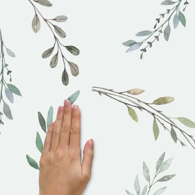 Country Leaves Peel And Stick Wall Decal - RoomMates 6 Country Leaves Peel And Stick Wall Decal - RoomMates - Image 4