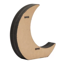 2 Pack Wooden Moon Shelf, Rustic Wall Home Decor, Crystal Holder For Stones Display And Essential Oils (10 X 10 X 2 In) -Decoration Series Shop GUEST f0aa0a8d 363f 4e74 abd8 dcb54208f6fa