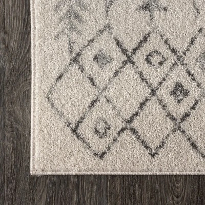 Ziri Moroccan Geometric Area Rug - JONATHAN Y 4 Ziri Moroccan Geometric Area Rug - JONATHAN Y - Image 3