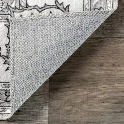 NuLOOM Ren Vintage Floral Machine Washable Area Rug -Decoration Series Shop GUEST f27a8d28 cb79 4192 bcad a651c08cd3ba