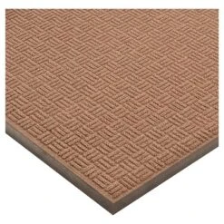 2'x3' Solid Doormat Brown/Black - HomeTrax -Decoration Series Shop GUEST f317bfed 2ef0 4734 8057 ca87e392c5b2