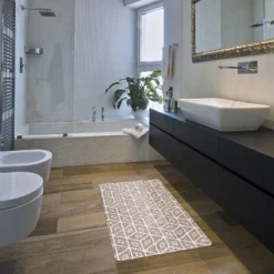 World Rug Gallery Modern Geometric Anti-Fatigue Standing Mat -Decoration Series Shop GUEST f32f427c 90dc 47b9 b518 8ad7504cfd6e