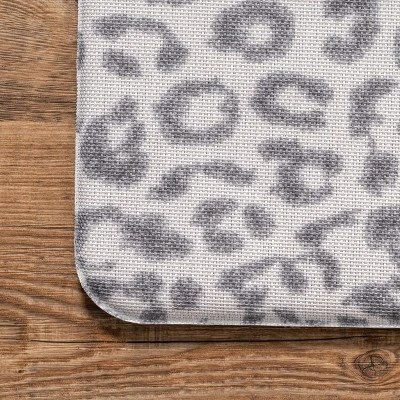 NuLOOM Leopard Print Anti Fatigue Kitchen Or Laundry Room Comfort Mat 4 NuLOOM Leopard Print Anti Fatigue Kitchen Or Laundry Room Comfort Mat - Image 2