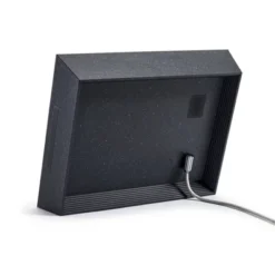 9.7" Mason Luxe Pebble Digital Photo Frame Black - Aura Home -Decoration Series Shop GUEST fd4712ca 1493 45c2 a760 7f6ba60fc8f1