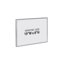 Azar Displays Clear Acrylic Wall Artwork And Photo Frame With Tape 10" W X 8" H Landscape/Horizontal, 2-Pack -Decoration Series Shop GUEST fd994ce7 6f10 4e41 8296 148897571633