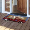 Red Truck Natural Fiber Coir Patriotic Doormat 30" X 18" Briarwood Lane -Decoration Series Shop GUEST ff46de2e ed5f 49e6 90a1 7f385dc4c111