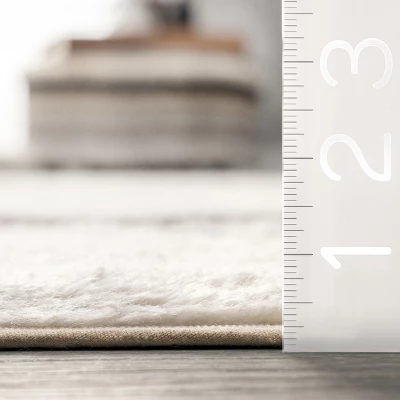 Lauren Liess X RugsUSA - Striped Wool Machine Washable Area Rug 5 Lauren Liess X RugsUSA - Striped Wool Machine Washable Area Rug - Image 3